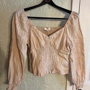 URBAN Romantics Beige Blouse